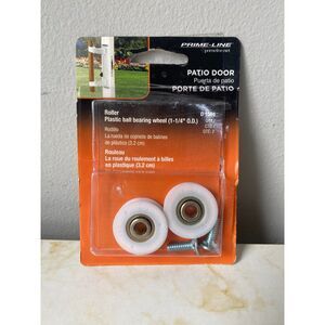 New Prime-Line Patio Door Roller Plastic Ball Bearing Wheel 1-1/4"